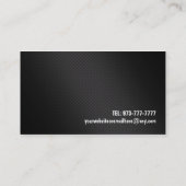 Cartes de visite de sifflement d'arbitre (Dos)