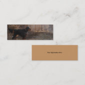 Cartes de visite de signet de poseur de Gordon (Devant / Derrière)