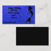 Cartes de visite de sirène (Devant / Derrière)