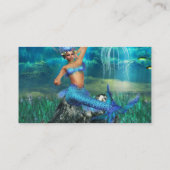Cartes de visite de sirène (Dos)