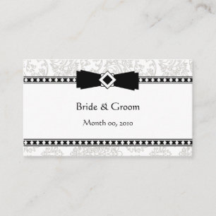 cartes de visite de site mariage