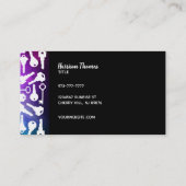 Cartes de visite de slogans d'agent immobilier (Dos)