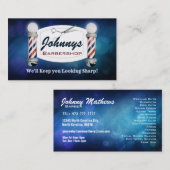 Cartes de visite de slogans de coiffeur (Devant / Derrière)