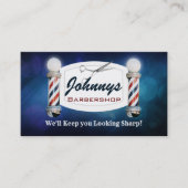 Cartes de visite de slogans de coiffeur (Devant)