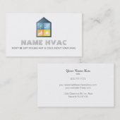 Cartes de visite de slogans de la CAHT (Devant / Derrière)