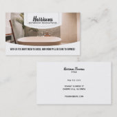 Cartes de visite de slogans de rénovations de (Devant / Derrière)