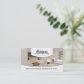 Cartes de visite de slogans de rénovations de (Debout devant)