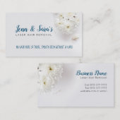 Cartes de visite de slogans d'enlèvement de (Devant / Derrière)