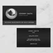 Cartes de visite de slogans d'ingénieur (Devant / Derrière)