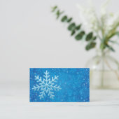 Cartes de visite de Snowflakes (Debout devant)