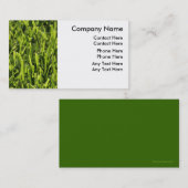 Cartes de visite de soin de pelouse (Devant / Derrière)