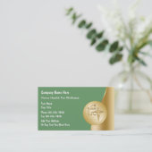 Cartes de visite de soins à domicile (Debout devant)