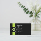 Cartes de visite de soins pour animaux (Debout devant)