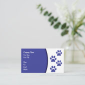 Cartes de visite de soins pour animaux (Debout devant)