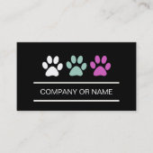 Cartes de visite de soins pour animaux (Devant)