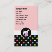 Cartes de visite de soins pour animaux (Devant)