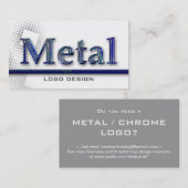 Cartes de visite de soudure de la CONCEPTION K | (Devant / Derrière)