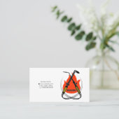 Cartes de visite de soudure et de soudure (Debout devant)