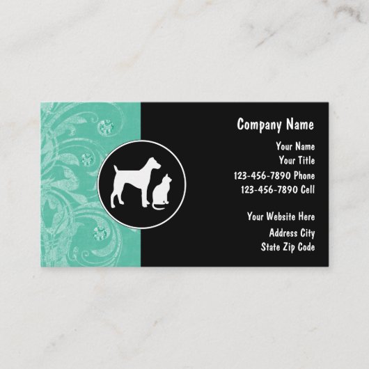 Cartes de visite de souris (Devant)