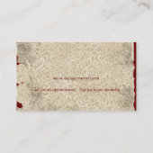 Cartes de visite de spa de jour (Dos)