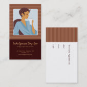 Cartes de visite de spa de jour/cartes de (Devant / Derrière)