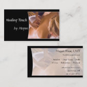 Cartes de visite de spa de massage (Devant / Derrière)