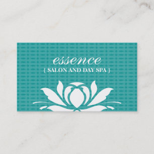Cartes de visite de spa de salon et de jour