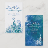 Cartes de visite de spa ou de salon (Devant / Derrière)