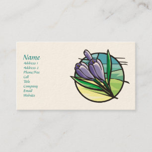Cartes de visite de Spring Crocus