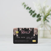 Cartes de visite de style carte de crédit (Debout devant)