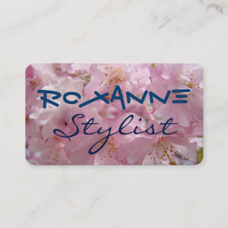 Cartes de visite de styliste Créatives Colorées Él