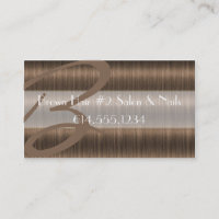 Cartes de visite de styliste de salon de coiffure