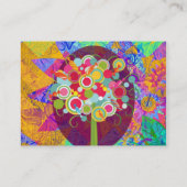 Cartes de visite de sucreries de Lollipop Whimsica (Dos)