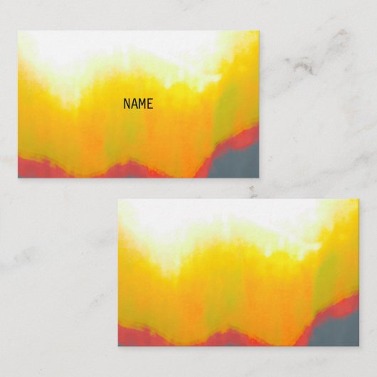 Cartes de visite de Sun (Devant / Derrière)