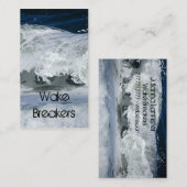 Cartes de visite de surf d'océan (Devant / Derrière)