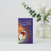 Cartes de visite de sushis PixDezines (Debout devant)