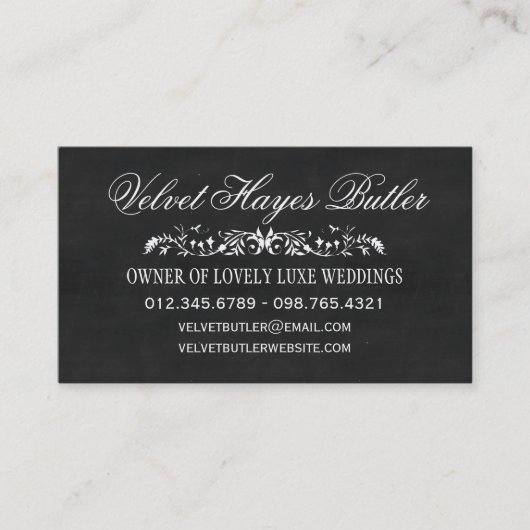 Cartes de visite de tableau (Devant)