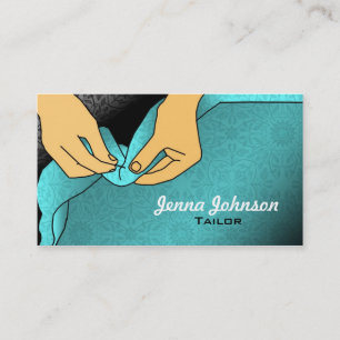 Cartes de visite de tailleur