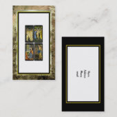 Cartes de visite de tarot (Devant / Derrière)