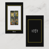 Cartes de visite de tarot (Devant / Derrière)