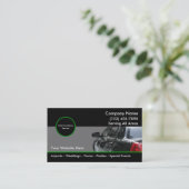 Cartes de visite de taxi (Debout devant)