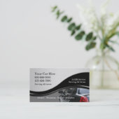 Cartes de visite de taxi (Debout devant)