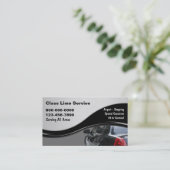 Cartes de visite de taxi (Debout devant)