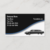 Cartes de visite de taxi (Devant)