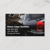 Cartes de visite de taxi (Devant)