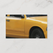Cartes de visite de taxi (Dos)