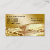 Cartes de visite de taxi (Devant)