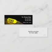 Cartes de visite de taxi (Devant / Derrière)