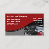 Cartes de visite de taxi (Devant)