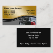 Cartes de visite de taxi (Devant / Derrière)